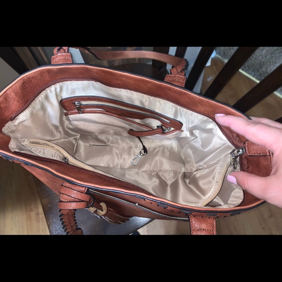 Leather conceal carry purse - Picture 4 of 5